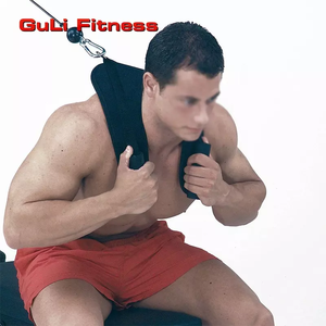 ケーブルマシン用腹筋ストラップベルト、V字型腹筋ベルト、腹筋ハーネスストラップ - Product Image 1