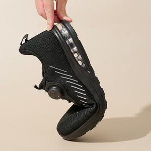 Calzado Deportivo Unisex Transpirable y Ligero con Amortiguación, Forro de Malla, Estilo Coreano para Hombre - Product Image 3