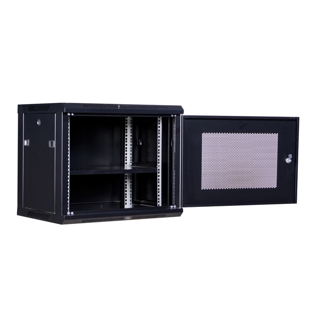 Brand New 19-Inch 9U Enclosure Wall Mount Telecom Network Cabinet Metal Mesh Door Wall Mount Ddf Network Cabinet