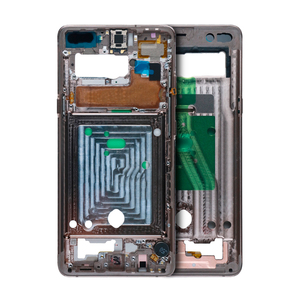 Lunette de cadre moyen de téléphone portable pour <span class=keywords><strong>Samsung</strong></span> Galaxy <span class=keywords><strong>S10</strong></span> 5G/G977 écran LCD remettre à neuf pièces de rechange - Product Image 1