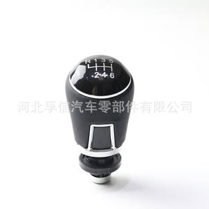 Pomo de palanca de cambios para Volkswagen Golf 7 Polo, versión de cuero y plástico PU, ergonómico. - Product Image 3