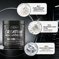 LuvVita Créatine Monohydrate en Poudre Micronisée 500g – Suppléments en Vrac Sans Sucre – Nutrition Optimale – Poudre de Créatine Monohydrate