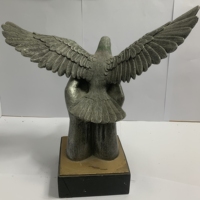 Trophée de Pigeon en résine personnalisé et créatif, prix de la paix pour cadeau Souvenir (colombe de la paix)