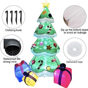 تخفيضات كبيرة في الهواء الطلق شجرة عيد الميلاد نفخ مع أضواء ليد زينة عيد الميلاد - Product Image 2
