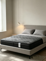 Matelas orthopédique enroulé sous vide, tissu polyester, épaisseur 20 cm, durable, pour usage scolaire, hospitalier, hôtelier, fabrication industrielle