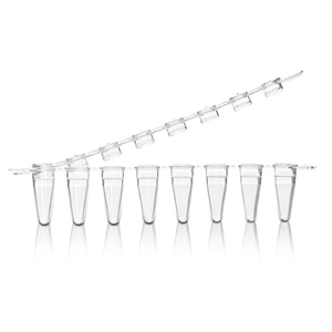 Tubes PCR en plastique de laboratoire de 0,2 ml, bandelettes de 8 et 12 tubes pour usage en laboratoire - Product Image 3