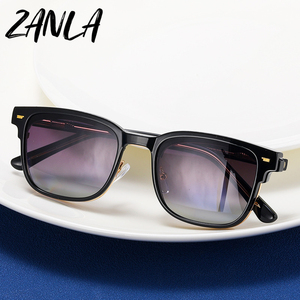 Gafas <span class=keywords><strong>de</strong></span> <span class=keywords><strong>Sol</strong></span> <span class=keywords><strong>de</strong></span> Moda con Clip Magnético, Montura para Hombre y Mujer, <span class=keywords><strong>Lentes</strong></span> Polarizadas, <span class=keywords><strong>Se</strong></span> Pueden Personalizar con Graduación, Protección UV400 - Product Image 2