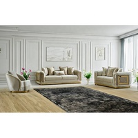 Winforce-Causeuse de luxe au design turc, canapé-lit tufté, ensemble canapé Chesterfield en velours moderne d'ameublement personnalisé, 2024