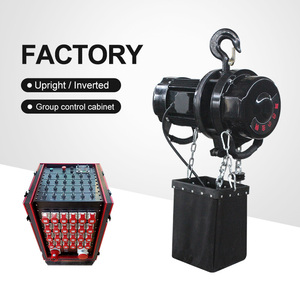 Palan électrique de scène de palan à moteur en treillis personnalisé 500kg 1 tonne 2 tonnes 6m 12m pour le levage audio d'hôtel de concert dramatique - Product Image 4