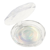 Prix de gros Boîte d'emballage de cils vide en plastique transparent avec plateau à cils pour cils de vison de 25MM de long