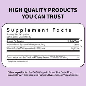 Stock GMP OEM Adult <strong>Slimming</strong> Fat-Burning Green Tea Extract Capsules Promote Energy Metabolism <strong>Pills</strong> - Product Image 2