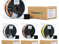 Filamen PETG 3D Yunshang 1.75mm untuk Printer 3D, Tahan Benturan Kuat, 8 Warna, untuk Pembuatan Cetakan Bagian Luar Ruangan, 220C untuk Bambu Lab