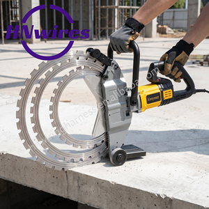 Scie à anneau électrique filaire 3500W haute puissance, coupeuse humide sans poussière pour la découpe de dalles d'angle, prix fournisseur professionnel - Product Image 1