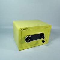 Caja fuerte digital con huella digital Boimetric, equipada con pantalla, caja fuerte electrónica para el hogar y la Oficina, caja fuerte biométrica con panel táctil