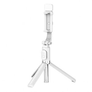 0713FX Wireless Selfie Stick 360 Rotation Flexible Portable LED Light Mobile Phone Holder Stand Foldable Tripod Promotional <b>Gift</b> - Product Image 3