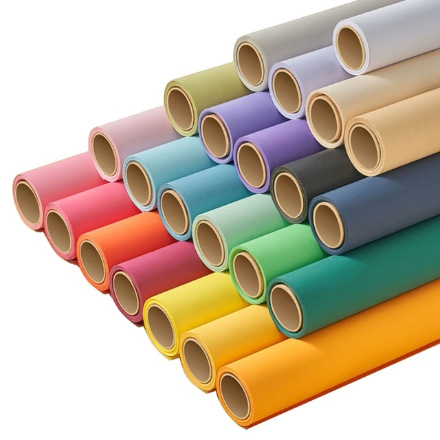 Professional Photography Seamless Paper 2.7x10m Background Backdrop Paper Studio Photo Solid Color Backdrops With Best Quality