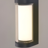 Applique murale LED moderne étanche IP65, éclairage haut et bas