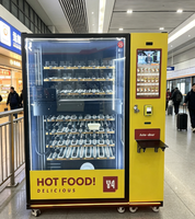 Distributeur de repas en libre-service, distributeur intelligent de nourriture, distributeur automatique de boîtes à lunch commerciales