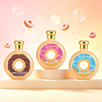 Cadeau romantique pour la Saint-Valentin et les anniversaires pour elle, flacon en forme de donut de 100 ml, parfum crémeux au lait de fraise, parfum longue durée, spray pour femme