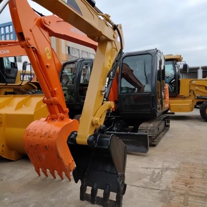 Miniexcavadora usada Hitachi ZAXIS 60 ZX60 Japón, pequeña excavadora sobre orugas ZX50U ZX55U ZX65U, máquina frontal de segunda mano - Product Image 3