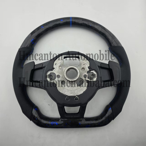 Volante in Fibra di Carbonio Forgiata e Pelle Traforata per Volkswagen <span class=keywords><strong>Golf</strong></span> 7, Prodotti all'Ingrosso - Product Image 2