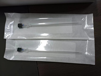 Canule RF à ultrasons médicale Anesthésie Positionnement de la perforation Gestion de la douleur Aiguille Traitement de la colonne vertébrale et des nerfs avec vétérinaire Animal