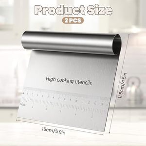 Nhà sản xuất Trung Quốc vuông tinh thần bột <span class=keywords><strong>scraper</strong></span> Trung Quốc nhà máy trực tiếp bán bánh mì của nhãn hiệu bột cắt - Product Image 2