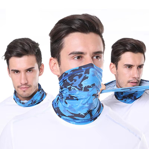 Wholesale Multi-purpose Turban Riding Scarf Cycling Bandana Men Women Neck Cover <b>Sunscreen</b> Ice Silk Outdoor Fishing Hiking - Product Image 4
