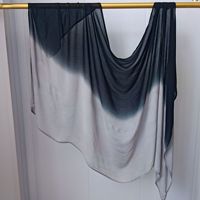Écharpe Hijab Turque en Modal Ombré Léger à Double Couture de Haute Qualité, en Rayonne Tissée, Bicolore – Grande Vente