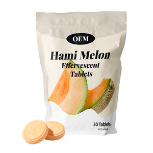 Private Label Hami Melon Effervescent Tablets OEM ODM Custom Packaging Bulk Supply - Product Image 1