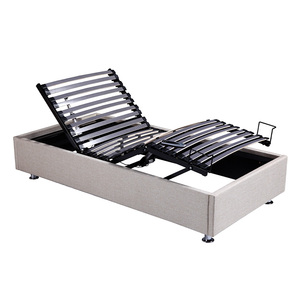 Cadre de base de lit électrique réglable personnalisation zéro gravité avec support lombaire de massage pour les personnes âgées - Product Image 1