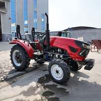 Tracteur agricole compact diesel à 4 roues motrices pour le labour, avec remise fabricant