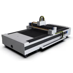 Mesin pemotong Laser serat CNC otomatis, untuk lembaran besi baja logam serat CNC harga mesin pemotong Laser 1500w 3000w