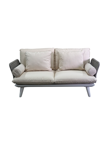 Hot Sale Modern Living Room Home Terrace Kitchen Dining Exclusive Nice Beautiful <b>Small</b> Medium Big Rattan Wood Bench <b>Sofa</b> - Product Image 5