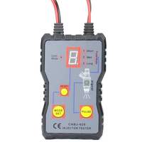 Probador de Inyectores de Combustible Automotriz, Probador de Pulsos de Inyector Portátil para Automóvil, Herramienta de Diagnóstico de Obstrucciones y Fugas de Inyectores de Combustible para Vehículos de 12V