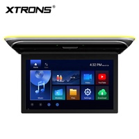 Monitor de Techo para Auto XTRONS de 15.6 Pulgadas, 1920x1080 IPS, Pantalla Táctil Abatible, Android, con Sonido Superior y Entrada HD, Reproducción de Video 4K