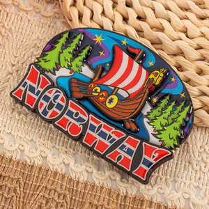 Aimants de souvenir sur le thème de la Norvège et d'<span class=keywords><strong>Islande</strong></span> pour réfrigérateur WJU05 – Cadeaux commémoratifs de voyage pour la décoration de la maison et de la cuisine - Product Image 2
