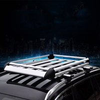 Aluminium legierung 160 X100CM Silberfarbenes Dach Gepäck rahmen Universal SUV Doppeldecker Autodach träger für Offroad
