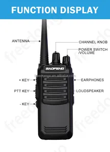 Baofeng BFLF-E80 5W công suất cao tiếng ồn hủy bỏ hai chiều đài phát thanh VHF UHF nói chuyện dài khoảng cách Walkie Talkie cho viễn thông