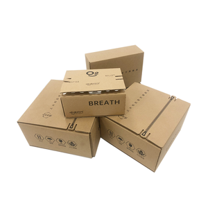 Boîte <span class=keywords><strong>de</strong></span> rangement robuste, emballage pliable, Carton ondulé, fermeture personnalisée, boîte postale à fermeture éclair - Product Image 6