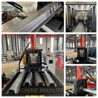 Machine de formage à rouleaux pour profilés de plafond suspendu en gypse et cloisons en plaques de plâtre