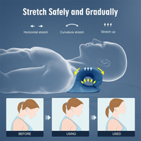 Oreiller de traction cervicale pour la relaxation musculaire, la rééducation physique et le soulagement de la douleur au cou et aux épaules