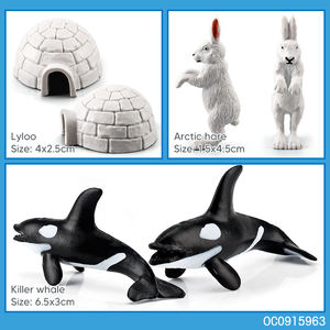 Venta al por mayor de juguetes de plástico zoológico animal salvaje modelo conjuntos de PVC mini juguetes personalizados para la venta - Product Image 5
