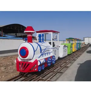 Yimiao Factory Amusement Park Track Train Customized Theme Park Train One Year Warranty