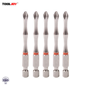 ביטים למברג PH2 בצורת במבוק עם קצה מגנטי, מומנט גבוה, תעשייתיים, OEM, 25 מ\\\"מ-150 מ\\\"מ - Product Image 1