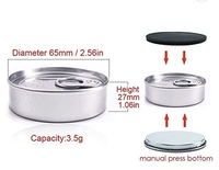 Boîtes en aluminium de haute qualité pour viande de thon de 200ml 330ml