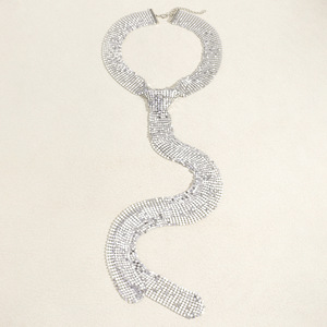 Kaimei 2026 Gioielli di Moda Lussuosa <span class=keywords><strong>Collana</strong></span> Lunga Placcata Oro 18k con Catena a Griffe Extra Lunga per Donna - Product Image 6