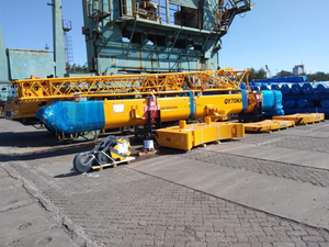 Grue Mobile De 70 Tonnes De Marque Superieure De <span class=keywords><strong>La</strong></span> Chine Avec Des Fleches a 5 Secciones QY70KH Camion <span class=keywords><strong>Grua</strong></span> - Product Image 3