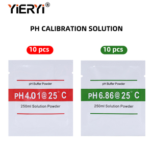 <span class=keywords><strong>Ph</strong></span> Pó Para <span class=keywords><strong>PH</strong></span> Medidor de Teste Medida Solução de Calibração 1pcs 4.01 E 1pcs 6.86 Ponto de Calibração