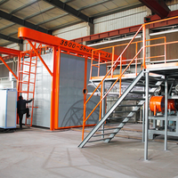 BENFAN Rotational Molding LDPE Horizontal Water Tank Shuttle Oven Machine Molds Mild Steel PLC Controlled Mass Energy Saving 1